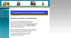 Desktop Screenshot of j-s-industriefahrzeuge.de